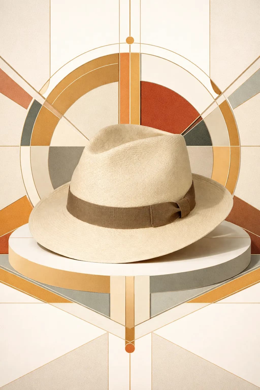 Teardrop Silhouette sobre pedestal