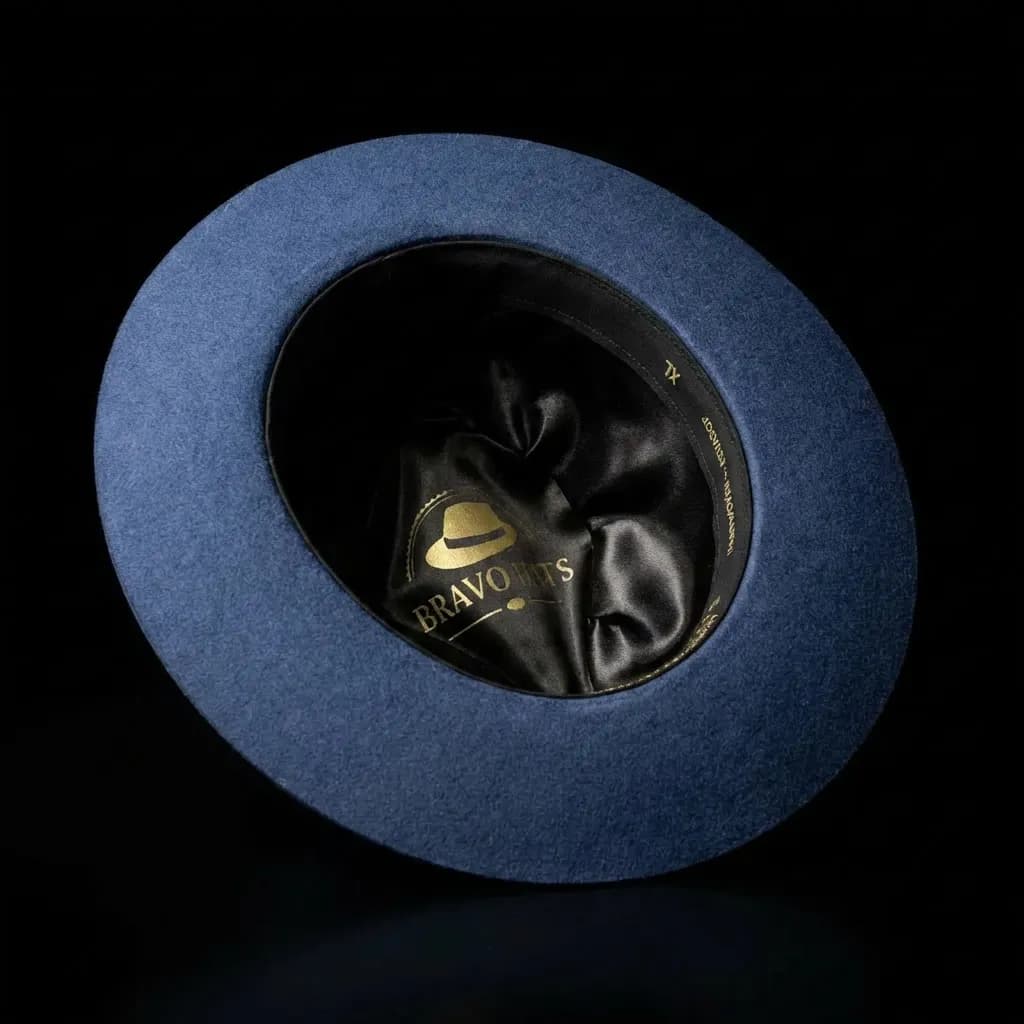 Navy Earth — hatband