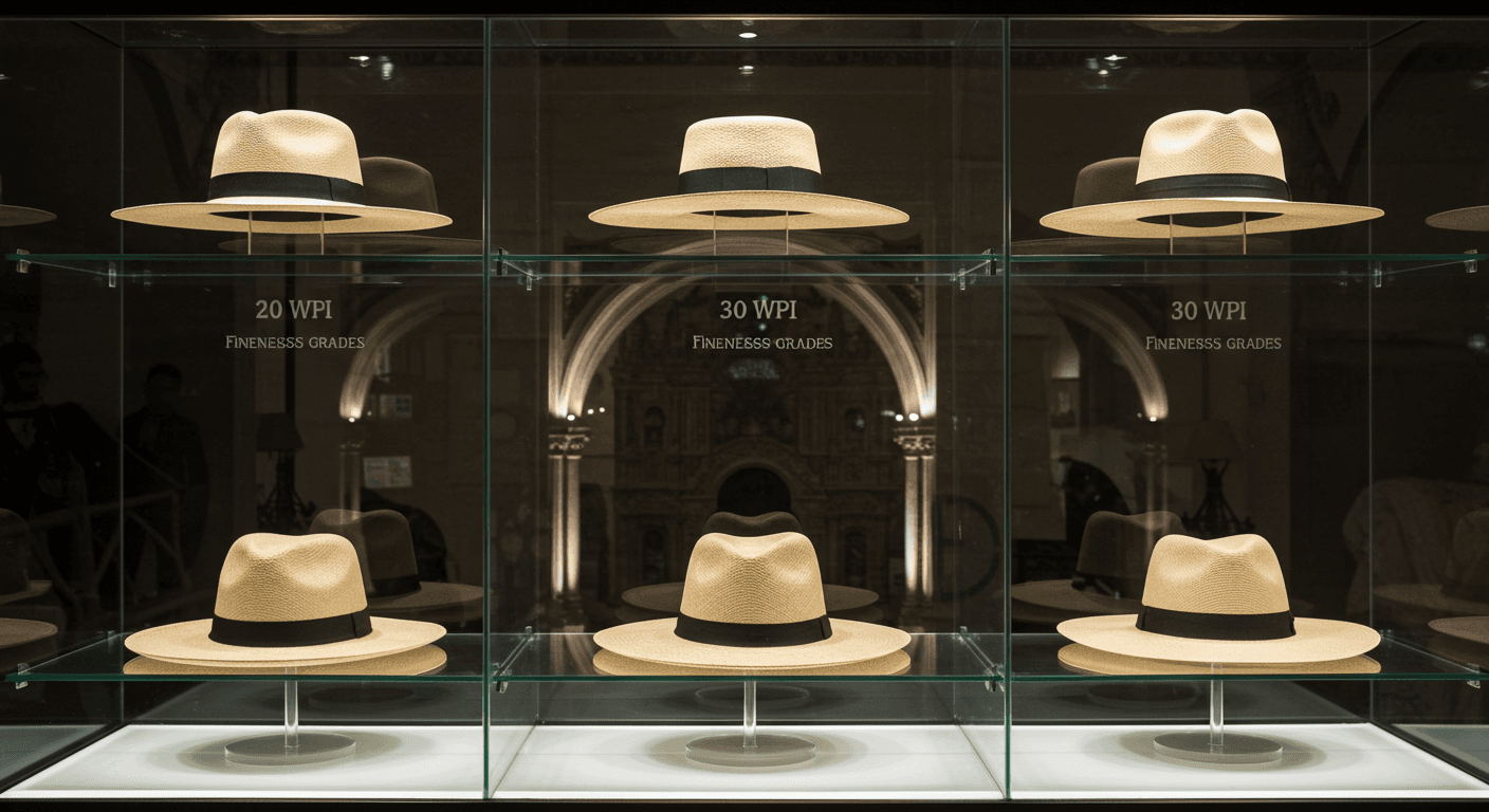 Traditional handwoven Panama Hat