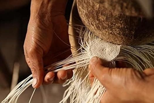 Panama Hat weaving process